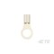 Te Connectivity Ring Terminal, #10 Stud Size, 16 AWG, Bare Insulated 322799 - alternate 5